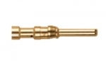 HVT pin contact 2,5mm² gold plated