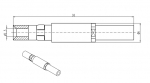 LWL-Buchsenkontakt 50/125 m