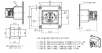 Han-Modular Twin Wanddurchfhrungsgehuse