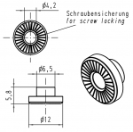 Han-Modular Andockrahmen Spezial-Unterlegscheibe