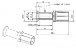 TC 100 Buchsenkontakt, 16 mm