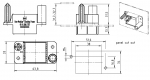 Han-Modular Andockrahmen fr 2 Module fest, a...b