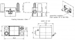 Han-Modular Andockrahmen fr 2 Module schwimmend, A...B