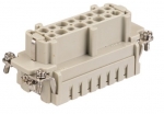 Han 16ES Buchseneinsatz, 0,14 - 2,5 mm, Kfigzugfeder, (17-32)