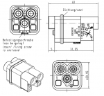 Han Q 2/0 Stifteinsatz 4 - 10 mm