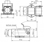 Han 3A Sockelgehuse M20