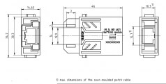 Han RJ45 Modul fr Patchkabel