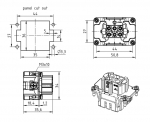 Han 6ES Buchseneinsatz, 0,14 - 2,5 mm, Kfigzugfeder