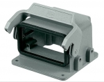 Han-Drive 10B housing for motor applications, single locking lever, powder-coated, 68mm