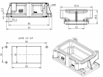 Han EMV 10B Anbaugehuse