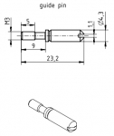 Fhrungsstift Han-Modular