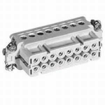 HA.16.Bu.S.B 1-16 female insert with screw terminal