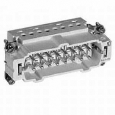 HE.16.Sti.S.B 1-16 male insert with screw terminal